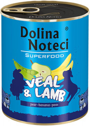 DOLINA NOTECI SUPERFOOD Cielęcina i Jagnięcina 800g