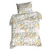Pościel bawełniana PAULA biała z wzorem kwiatów polnych 220X200 70X80/X2