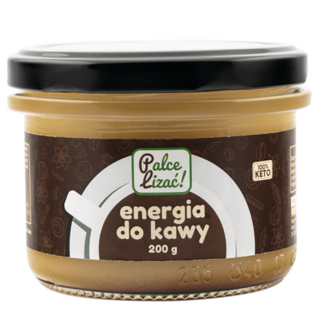 Palce lizać Energia do kawy z masłem ghee  200g