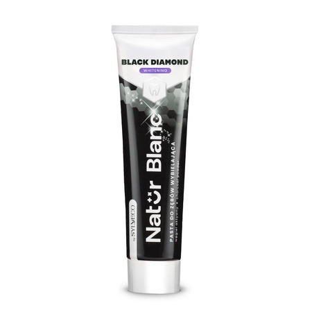 Sylveco Natur Blanc Pasta do zębów BLACK DIAMOND wybielająca 100ml