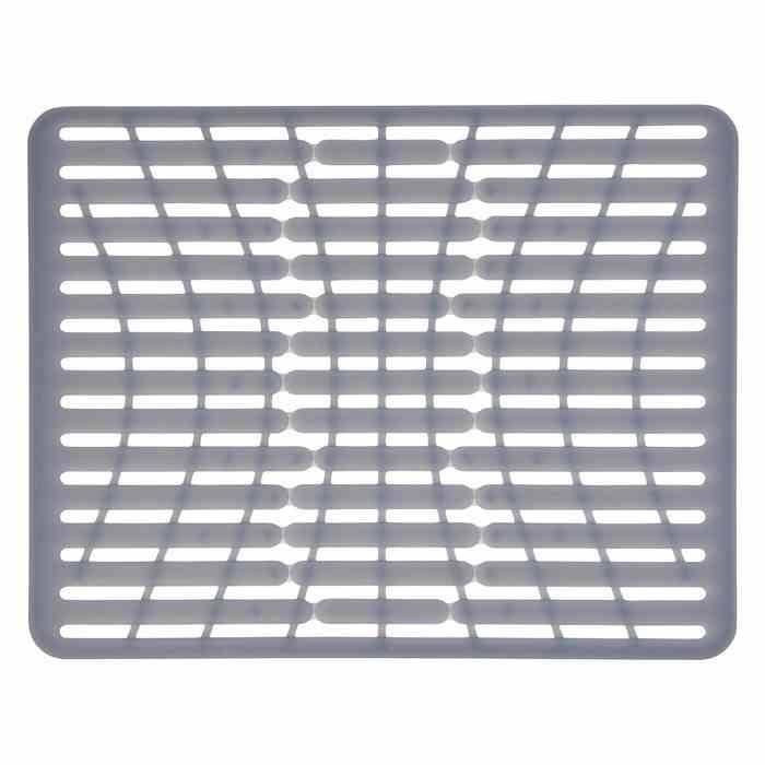 OXO-Mata do zlewu 28x32cm. Silikon szara GoodGrips - Nabea.pl