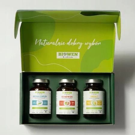 Biowen Zestaw dla MAMY D3K2 (90 kaps.) + Enzymax Complex+ (90 kaps.) +Wiesiołek Forte (90 kaps.)