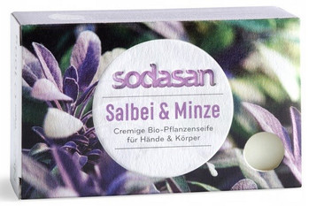 Sodasan Ekologiczne mydło w kostce Werbena 100 g