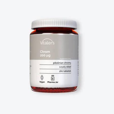 Vitalers Chrom 200 µg 180 tabl.