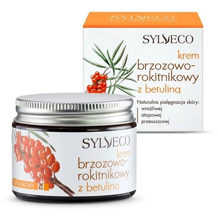 Sylveco - Krem nawilżający do twarzy brzozowo- rokitnikowy z betuliną - 50ml