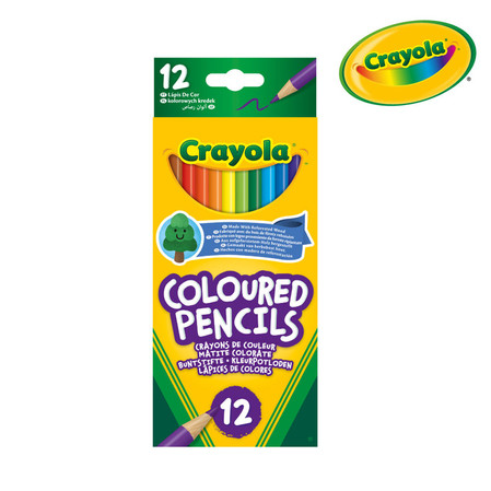 Kredki ołówkowe 12 kolorów 3612 Crayola
