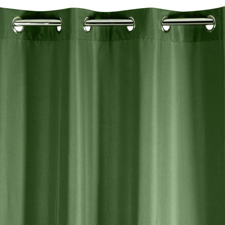 ZASŁONA GOTOWA RITA 140 X 250 CM CIEMNOZIELONY