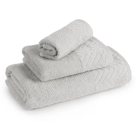 Ręcznik Loren (02) 70 x 140 cm, Srebrny