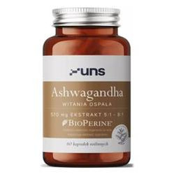 UNS Ashwagandha + Bioperyna 60 kaps.