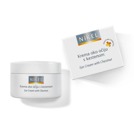 NIKEL, Krem rozjaśniający pod oczy z Kasztanowcem, 15ml