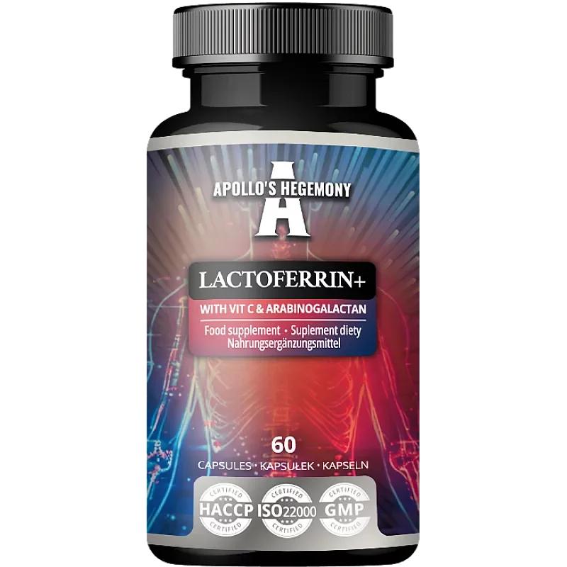 APOLLO'S HEGEMONY Lactoferrin+ 60 kaps. - Nabea.pl