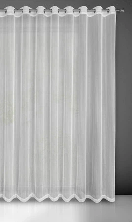 FIRANA GOTOWA NOELIA 300 X 250 CM BIAŁY