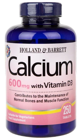 Calcium plus Vitamina D3 (250 tabl.)