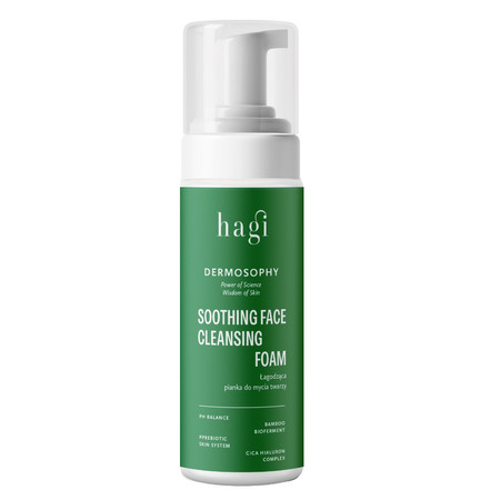 Hagi Dermosophy Łagodząca pianka do mycia twarzy 150ml