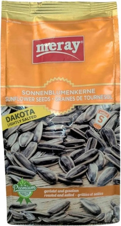 Meray Pestki Słonecznika Prażone i Lekko Solone 250g