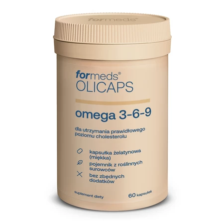 ForMeds Olicaps kwasy Omega 3-6-9  - 60 kaps.