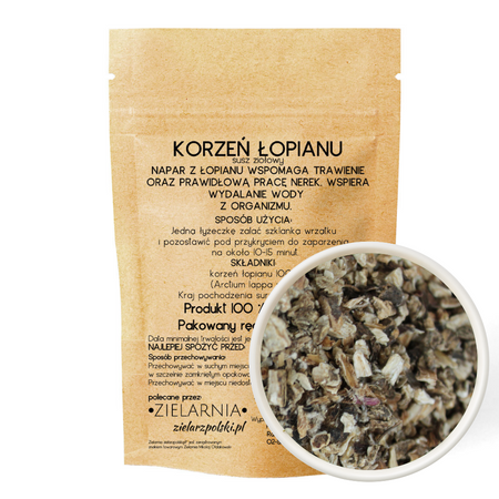 Łopian korzeń 50g ZIELARZPOLSKI.PL