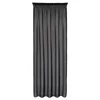 ZASŁONA GOTOWA AGIS NA TAŚMIE 140 X 270 CM CZARNY