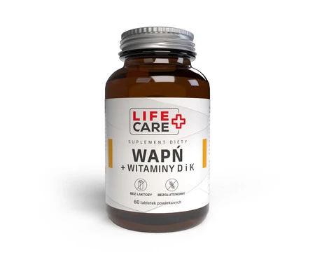 Life Care Wapń 60 tabl. KRÓTKA DATA 2025-11-30
