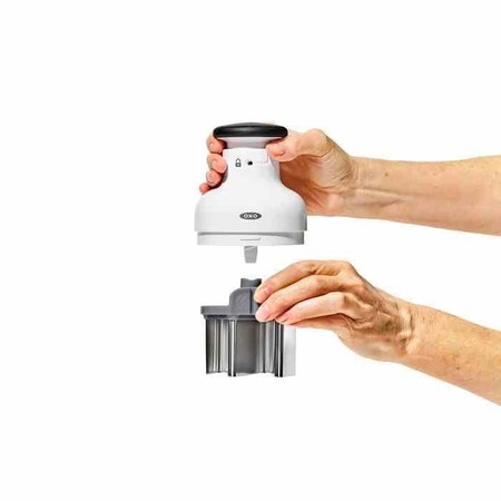 OXO-Rozdrabniacz okrągły biały, Good Grips