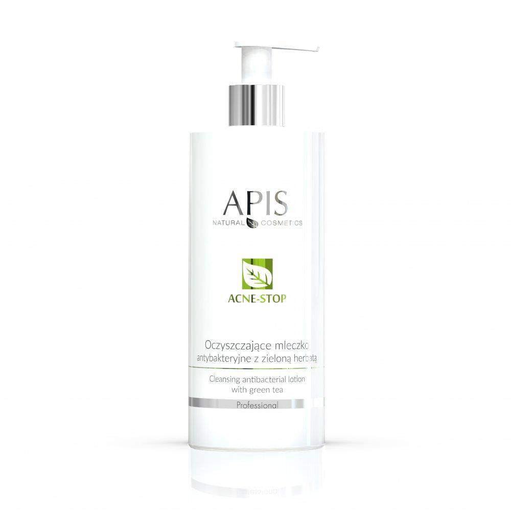 Acne-Stop oczyszczające mleczko antybakteryjne z zieloną herbatą 500ml - Nabea.pl