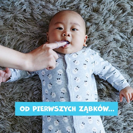 Jack N' Jill, Silikonowa szczoteczka do zębów, 12m+, STAGE 2