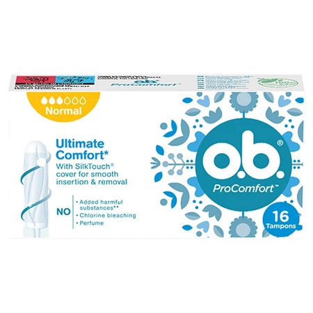O.B. – ProComfort Normal, Tampony higieniczne – 16 szt.