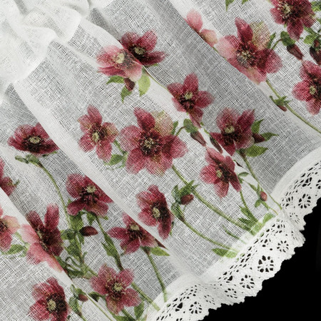 FIRANA GOTOWA ISA 150 X 60 CM BIAŁY