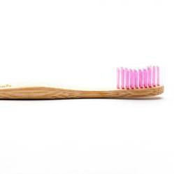 Humble Brush, Bambusowa szczoteczka do zębów, Soft, różowa