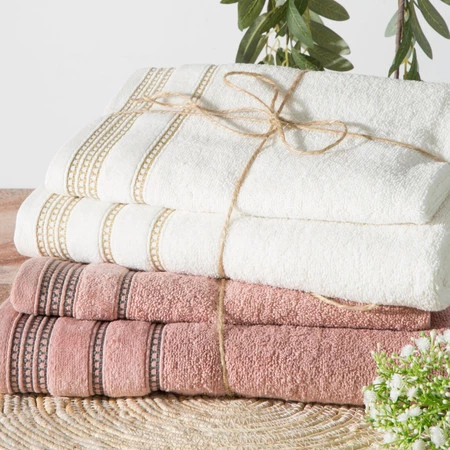 Ręcznik Amanda (05), 50 x 90 cm, Musztardowy