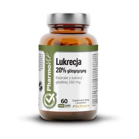 Pharmovit Lukrecja 20% glicyryzyny 60 kaps.