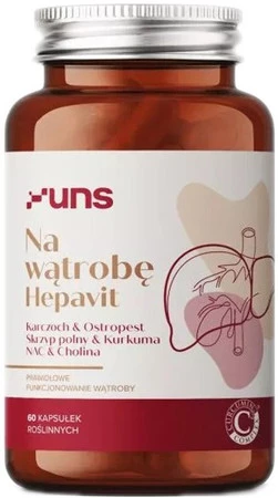 UNS Na Wątrobę Hepavit 60 k vege