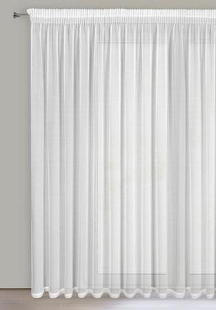 FIRANA GOTOWA VANESA NA TAŚMIE 300 X 270 CM BIAŁY