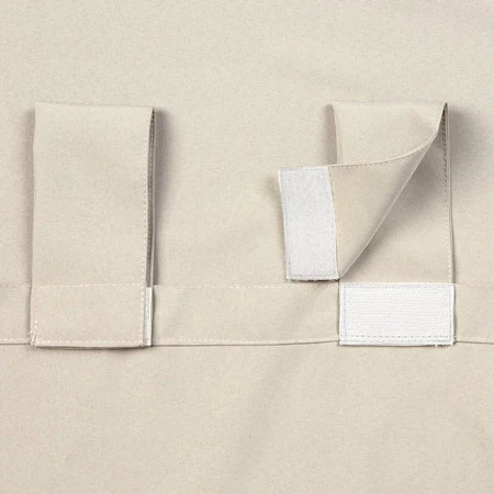 ZASŁONA GOTOWA GARDEN NA SZELKACH 155 X 240 CM JASNOBEŻOWY