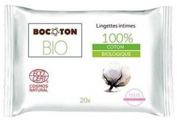 Bocoton Chusteczki Do Higieny Intymnej Bio 20Szt.