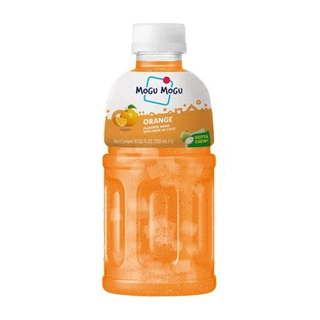 Napój o smaku pomarańczowym z kawałk. galar. kokos. 320 ml