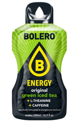 Bolero Energy Green Iced Tea 14g napój ze stewią w proszku bez cukru