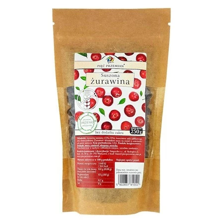 Pięć Przemian − Żurawina suszona − 250 g