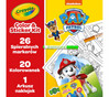 Crayola Zestaw artystyczny (kolorowanki dla dzieci, naklejki i flamastry) 47 el. Psi Patrol 4+