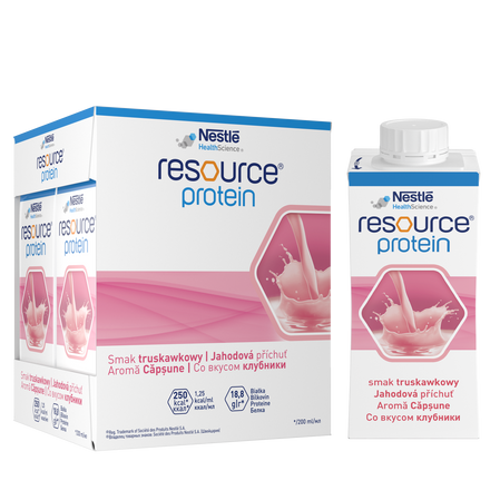RESOURCE Protein smak truskawka 4 x 200ml