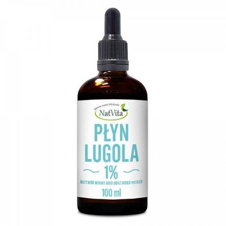 Natvita Płyn Lugola 1%  100 ml JOD