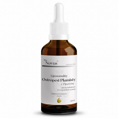 The Novus Liposomalny Ostropest plamisty z Piperyną krople 50 ml