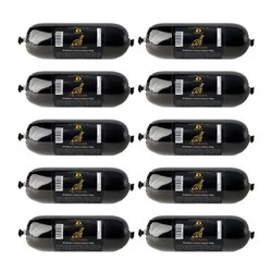 Zestaw 10x MIRALS Truthahn kiełbasa z mięsa indyka (400g)