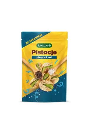 BAKALLAND Pistacje prażone Salt&Pepper 70g