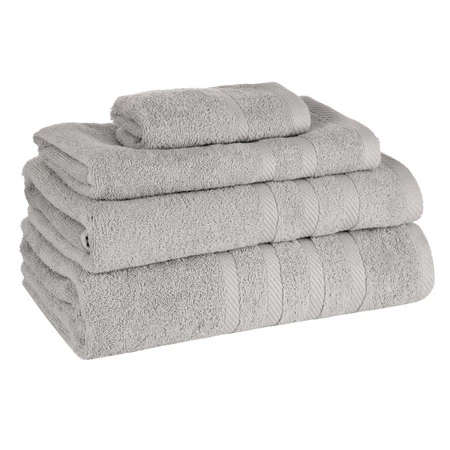 Ręcznik Milo (03), 30 x 50 cm, Srebrny