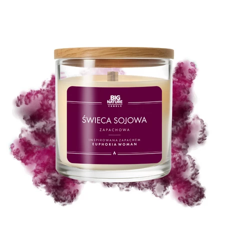 Big Nature Świeca Sojowa EUPHORIA WOMAN 150 g