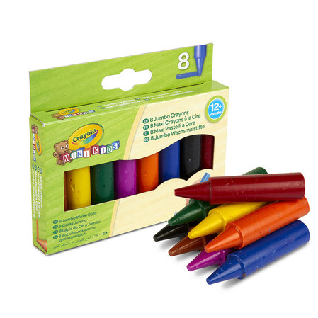 Kredki świecowe 8 kolorów JUMBO Mini Kids 0080 Crayola