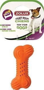 ZOLUX Kość Chrupiąca Zabawka Kauczukowa dla psa 10cm