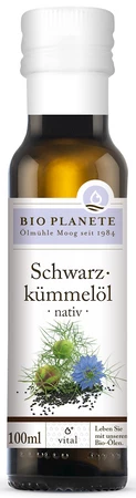 OLEJ Z NASION CZARNUSZKI TŁOCZONY NA ZIMNO BIO 100 ml - BIO PLANETE