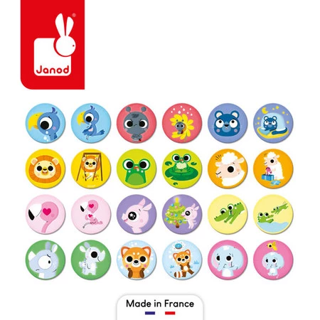 Janod Gra memory Emocje 24 elementy 2+